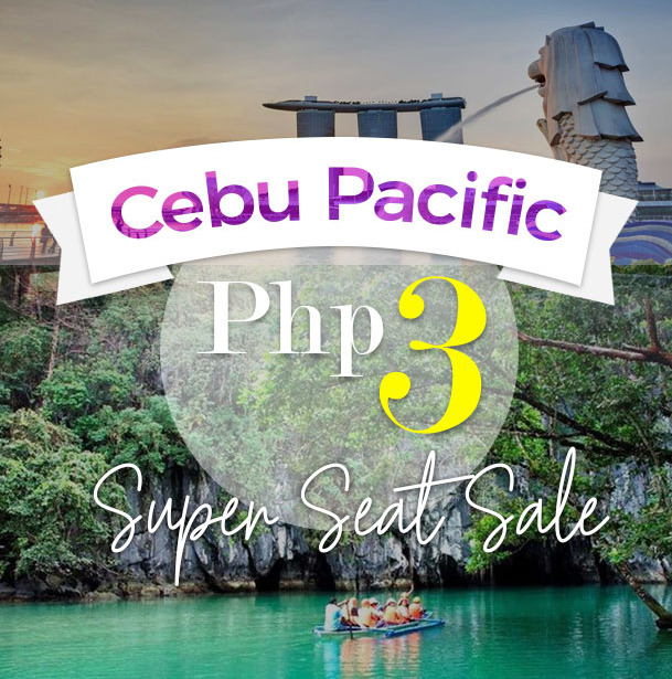 Cebu Pacific Php3 for All! Super Seat Fest – What I was able to Book