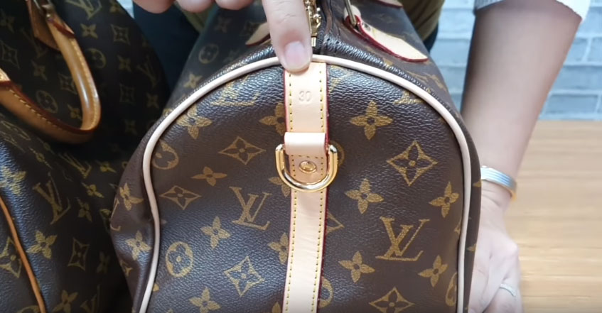 How to Tell Real vs Fake: Louis Vuitton Speedy Bandouliere