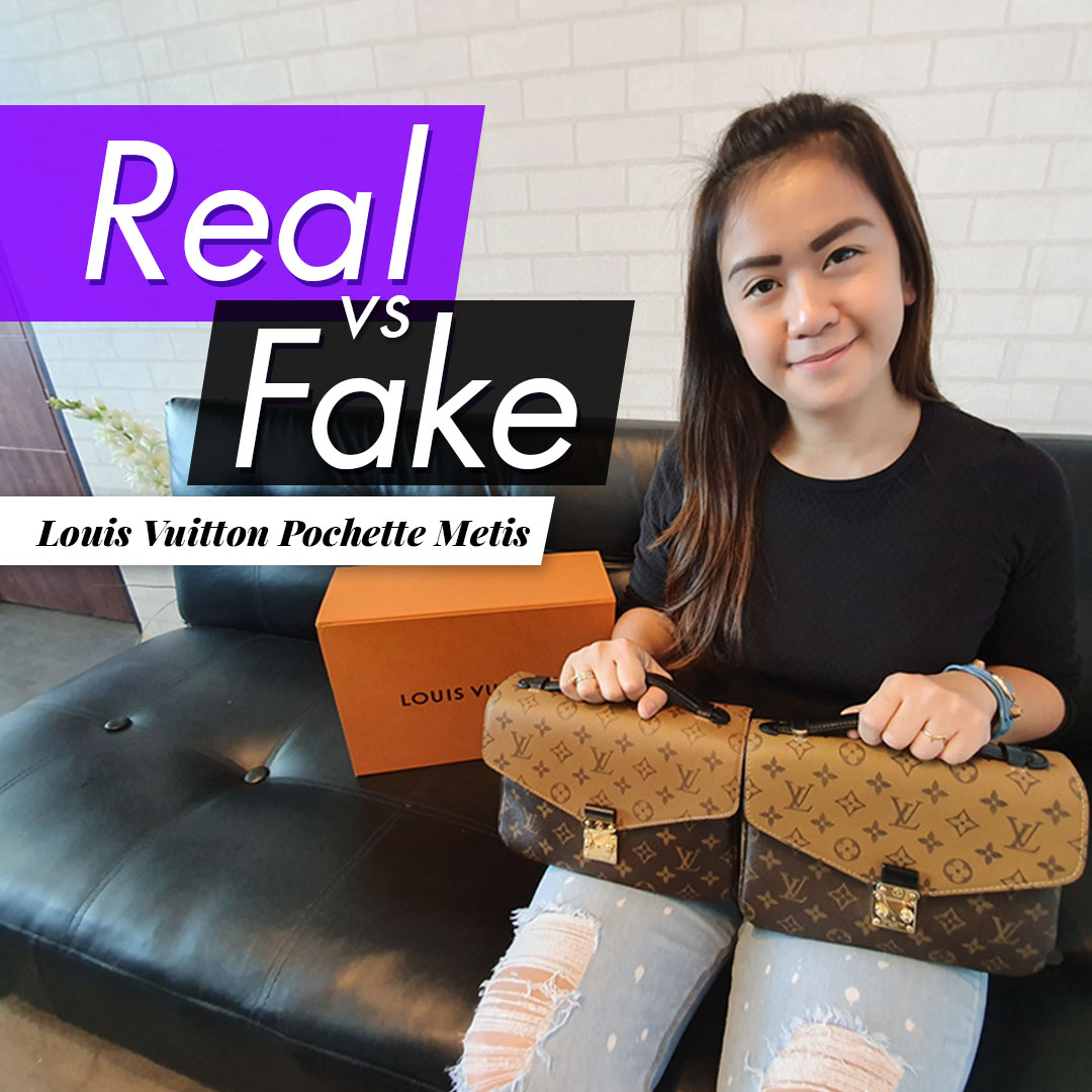 How to Tell Real vs Fake: Louis Vuitton Pochette Metis