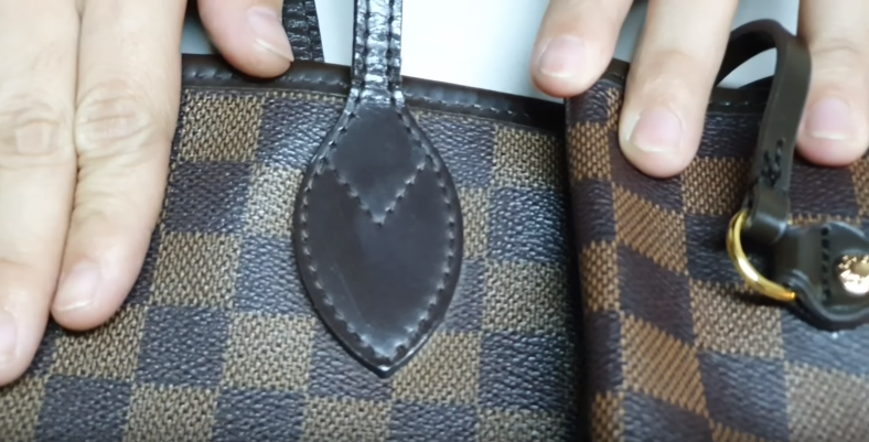 How to Tell Real vs Fake Louis Vuitton: Neverfull Ebene