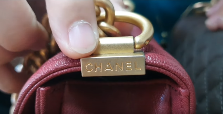 How to spot fake Chanel boy hand bag Real vs fake Chanel bag and purse  comparison  YouTube