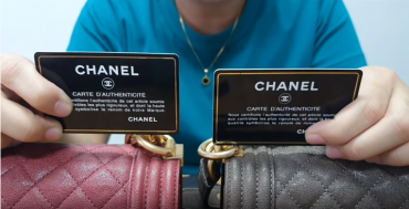 most fake chanel authenticity cards