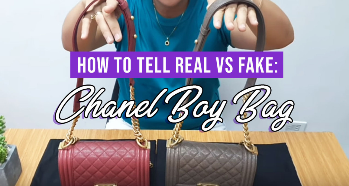 How to Tell Real vs Fake: Chanel Boy Bag