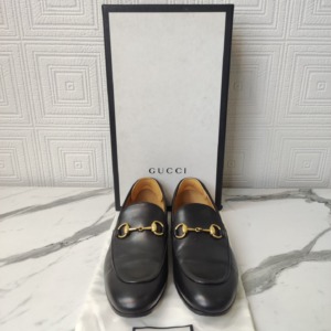Gucci Horsebit Loafers Shoes Black
