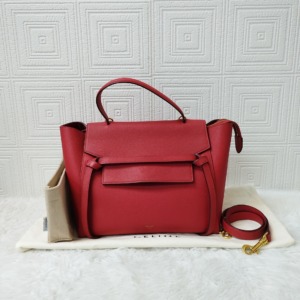 Celine Red Belt Bag