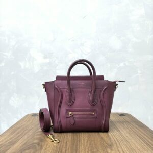 Home celine nano luggage bag