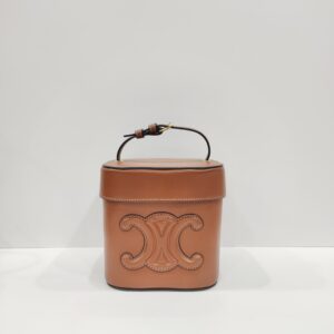 Celine Small Box Tan Sling Bag