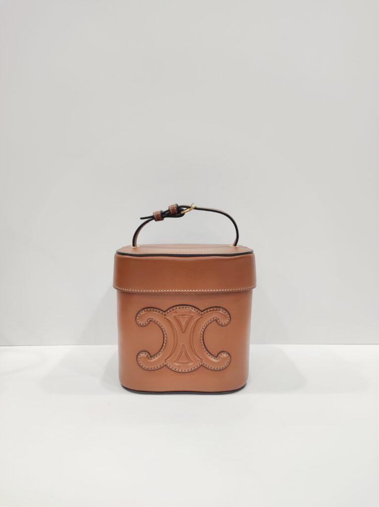 Celine Small Box Tan Sling Bag