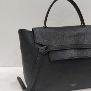 celine micro belt bag black