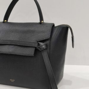 celine micro belt bag black