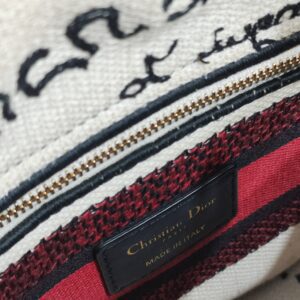 christian dior lady d lite graffiti amour medium canvas