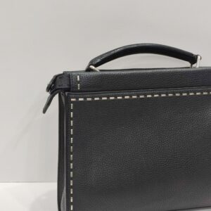 fendi peekaboo black selleria