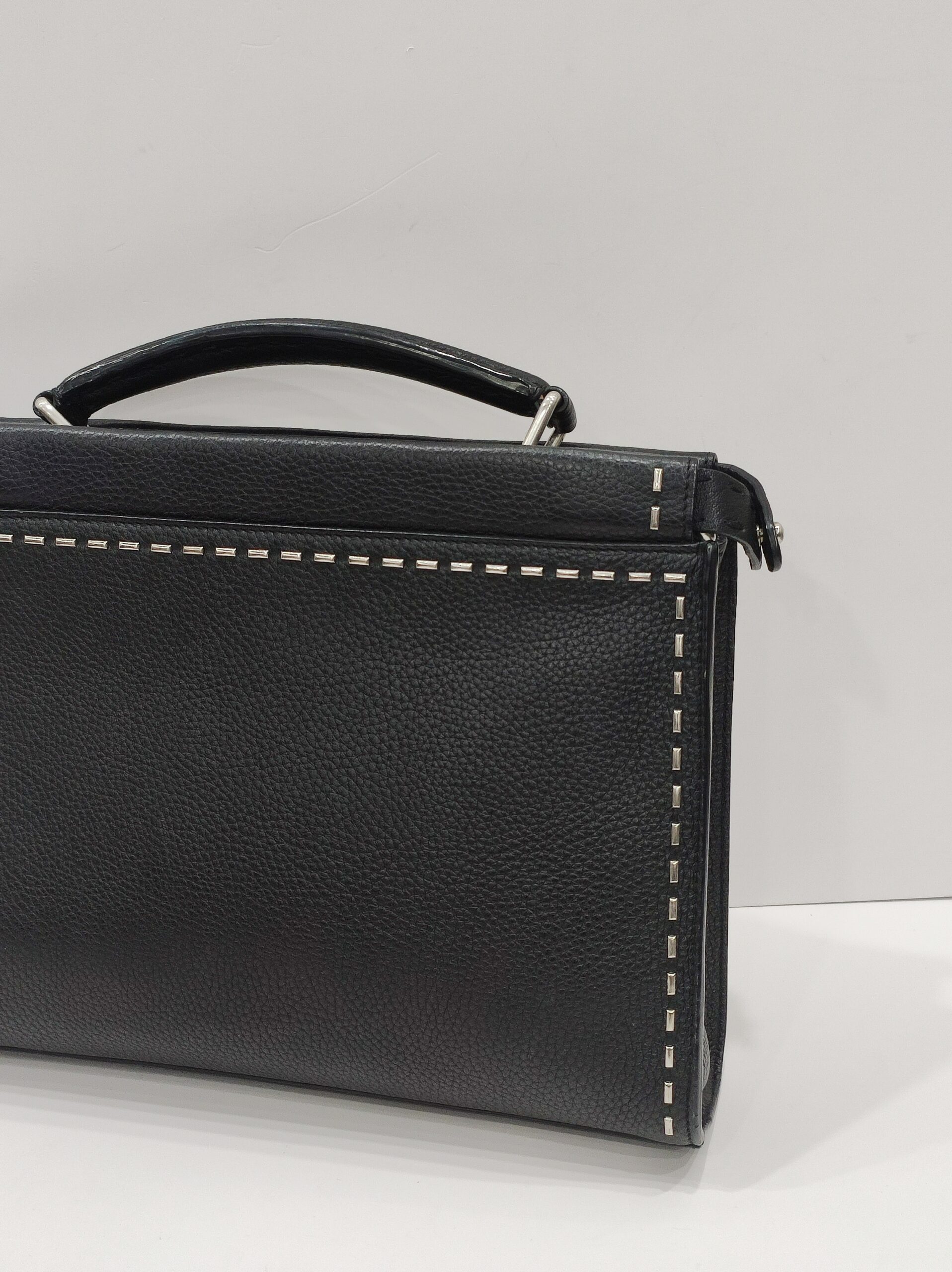 fendi peekaboo black selleria fendi peekaboo black selleria