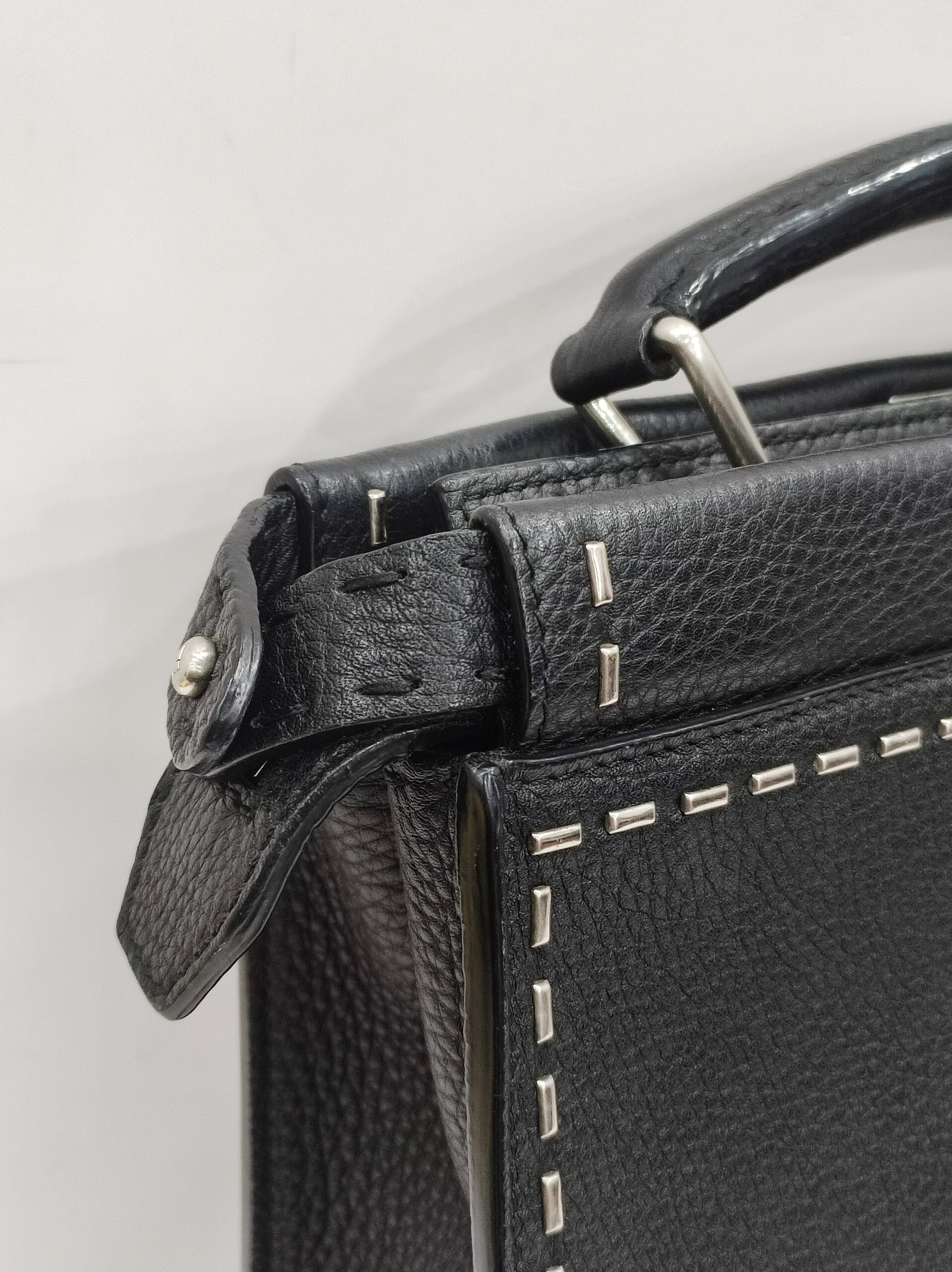 fendi peekaboo black selleria fendi peekaboo black selleria