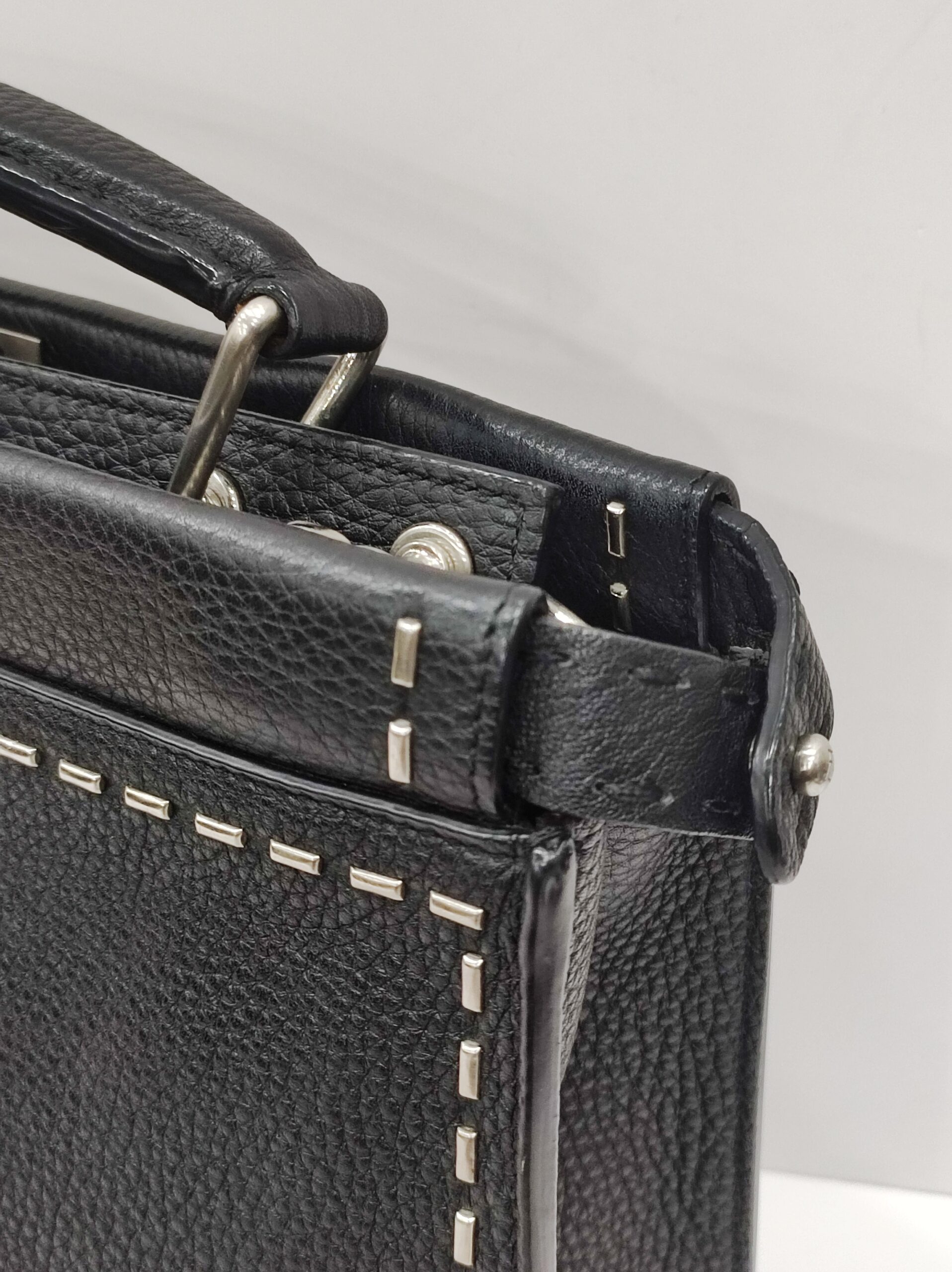 fendi peekaboo black selleria fendi peekaboo black selleria