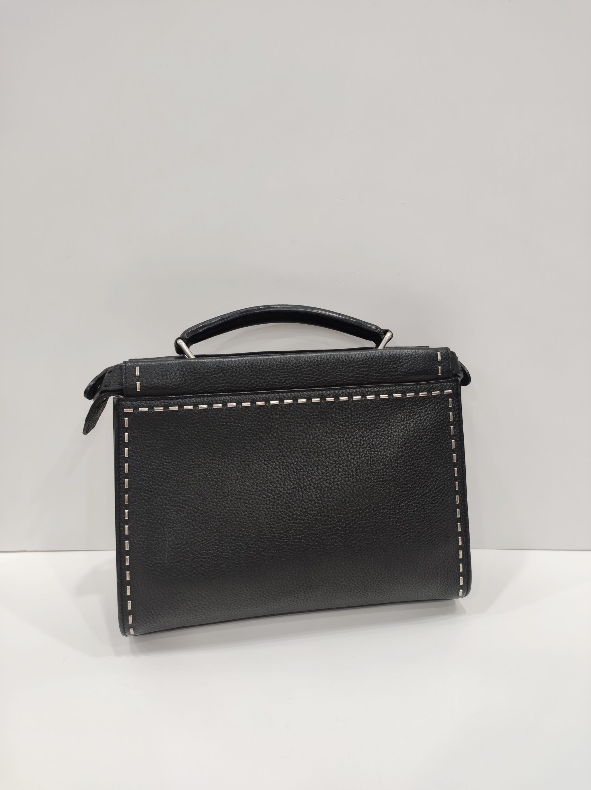 fendi peekaboo black selleria fendi peekaboo black selleria