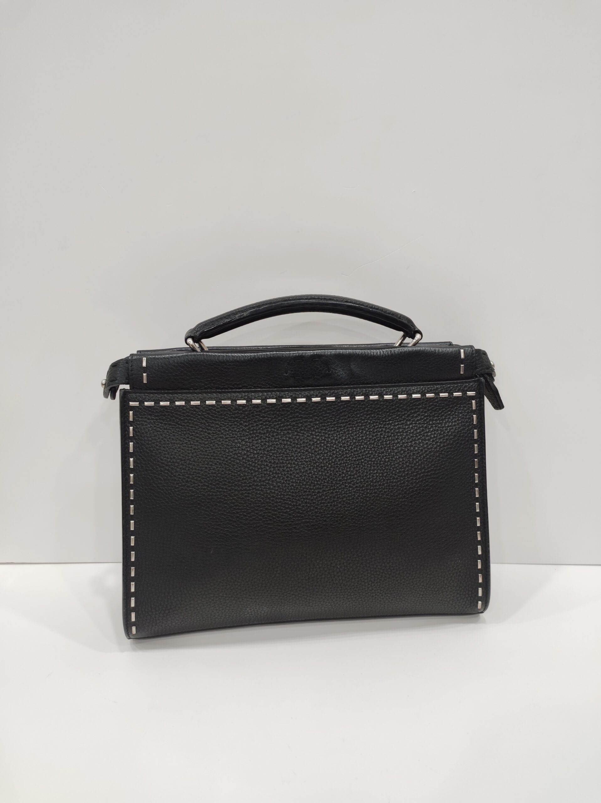fendi peekaboo black selleria fendi peekaboo black selleria