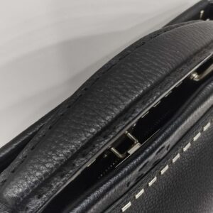 fendi peekaboo black selleria