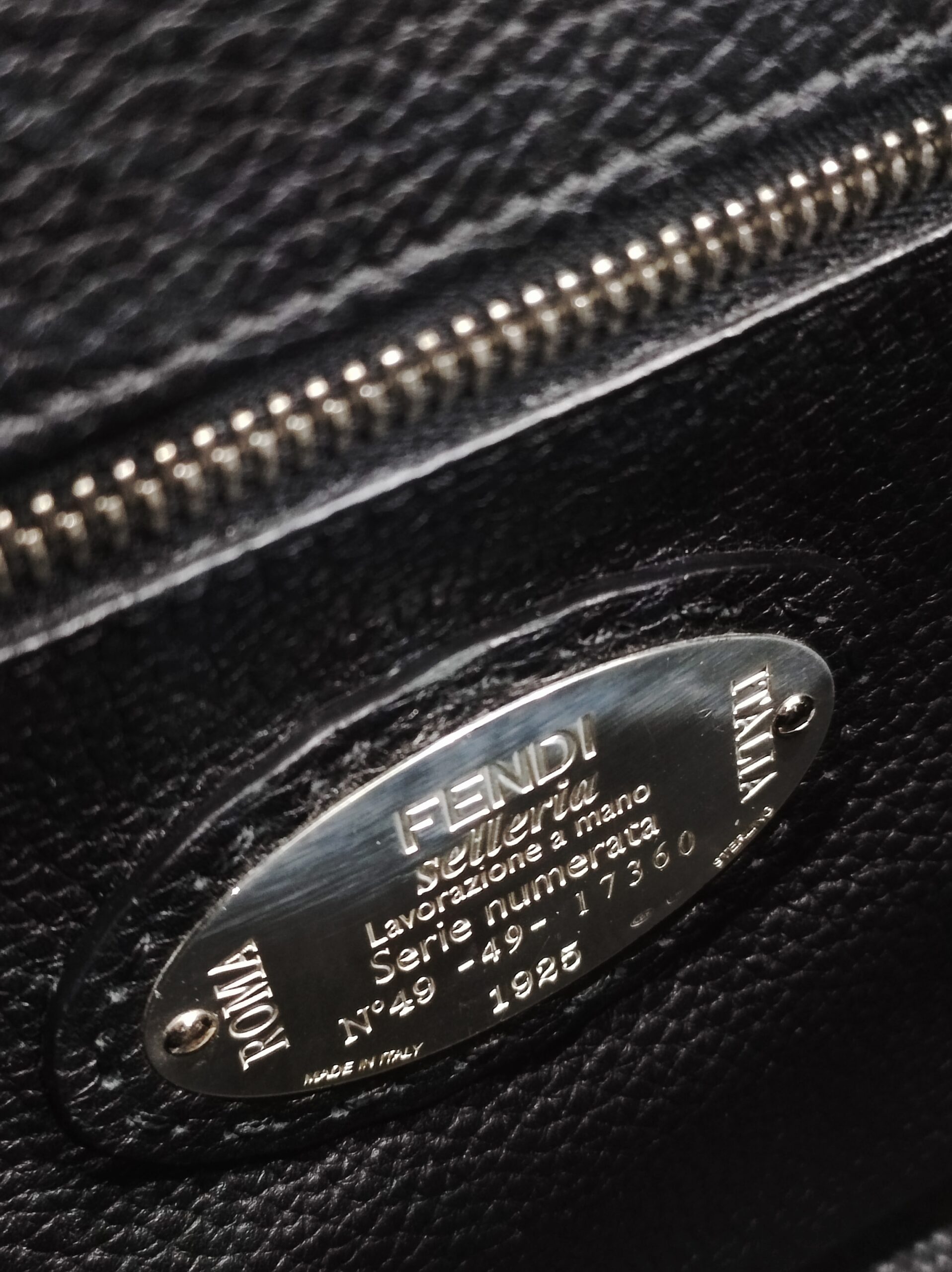 fendi peekaboo black selleria fendi peekaboo black selleria