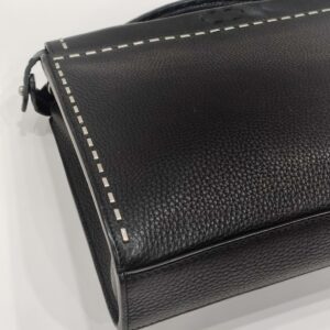 fendi peekaboo black selleria