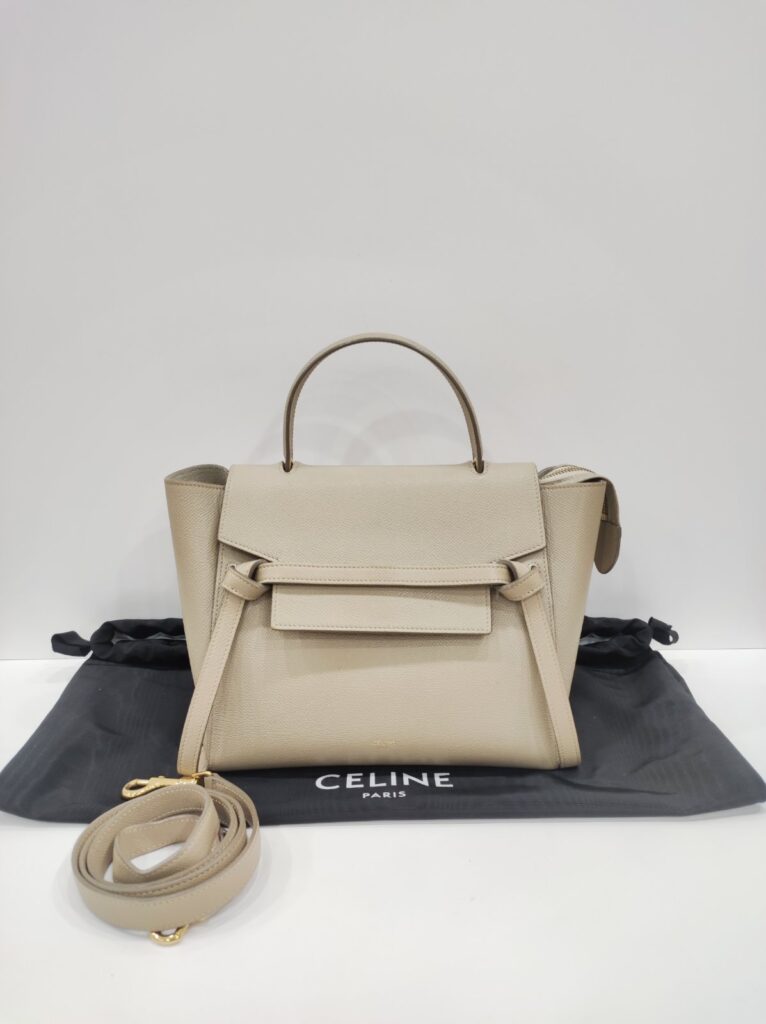 celine micro beltbag beige