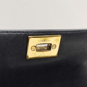 bottega veneta navy blue cassette intrecciato puddle shoulder bag