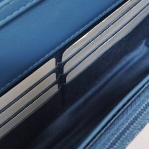 chanel woc cc pearl crush denim ghw microchipped