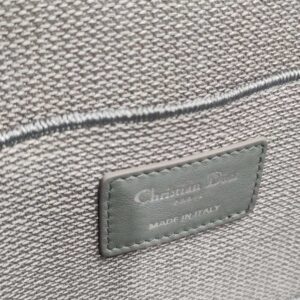 christian dior gray vanity canvas