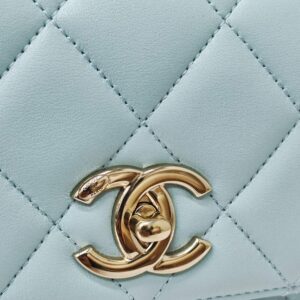 new kept unused chanel trendy cc tiffany blue lghw series 29