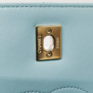 new kept unused chanel trendy cc tiffany blue lghw series 29