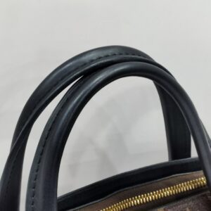 lv monogram zipped tote pm black