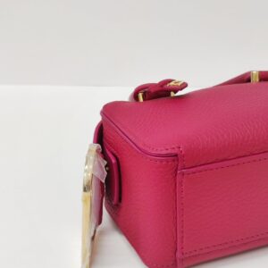 delvaux cool box nano bag dark pink