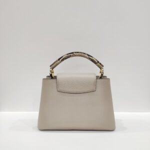 lv capucines bb galet taurillion leather