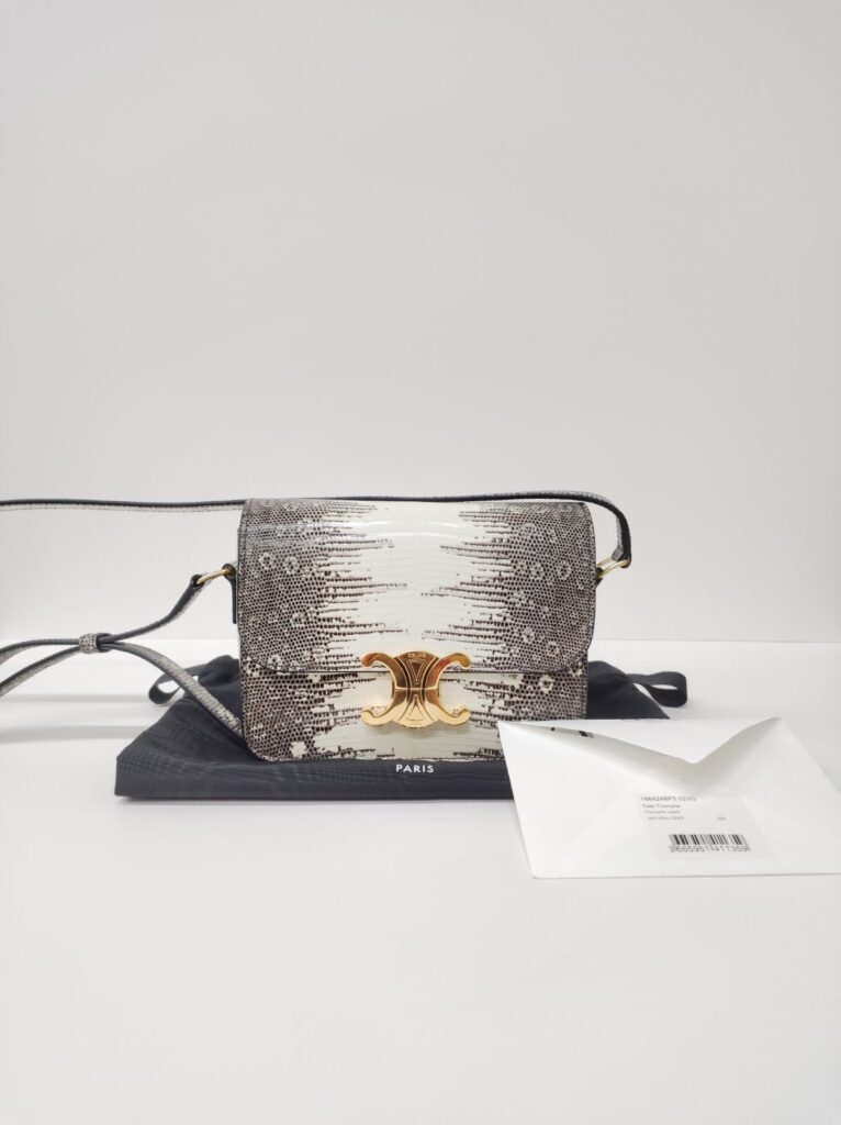 celine lizard teen triomphe ghw