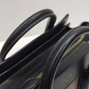 celine nano luggage tricolor