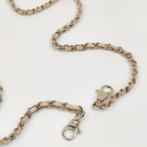 chanel coco handle mini nude caviar leather ghw series 31