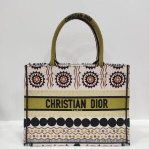 christian dior small book tote bag