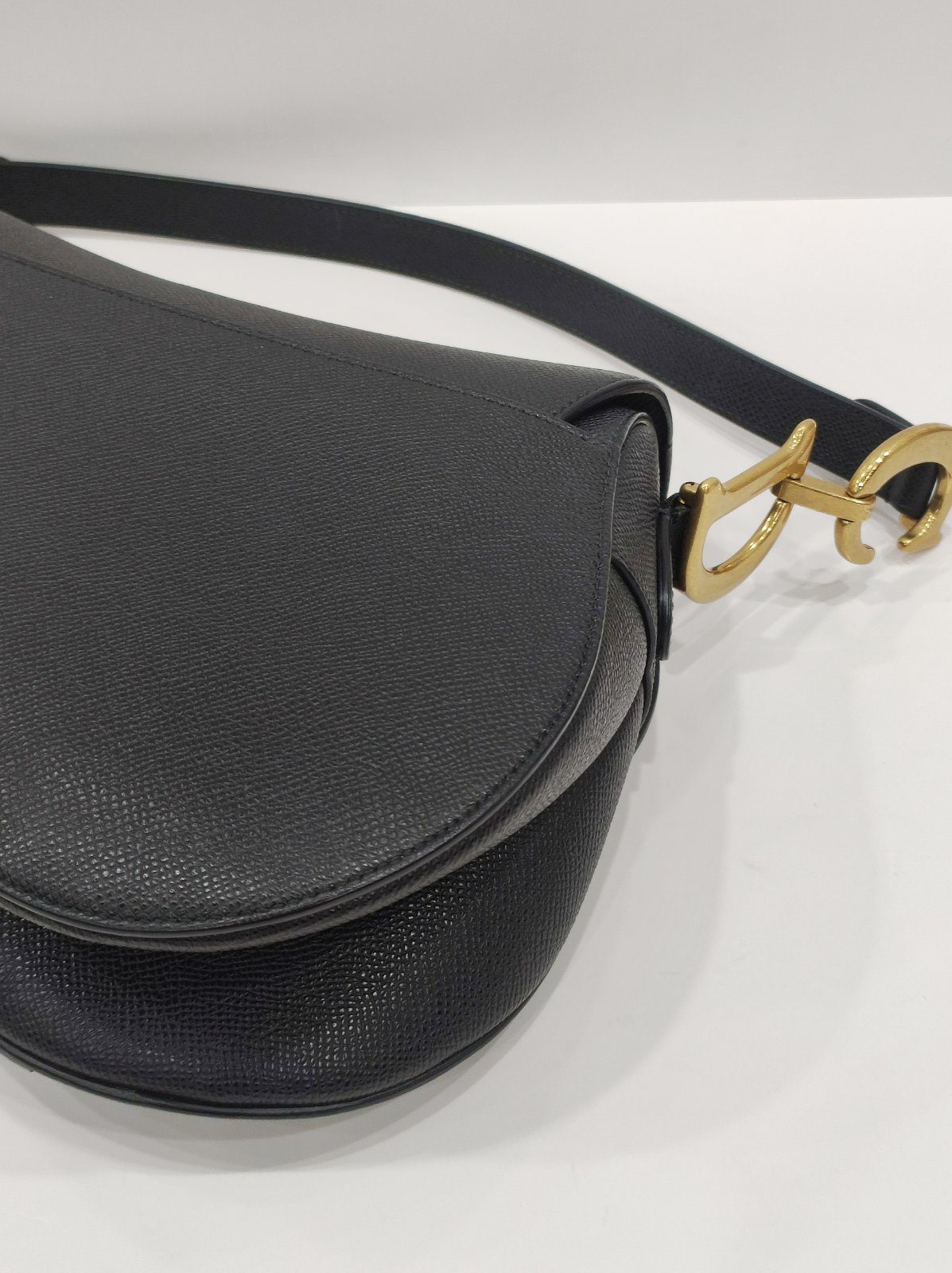 christian dior saddle black medium ghw christian dior saddle black medium ghw