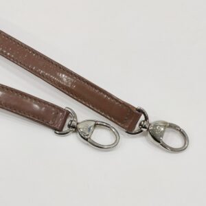 lady dior large patent brown shw