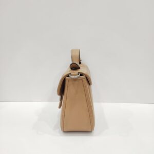 gucci gg marmont top handle bag beige small