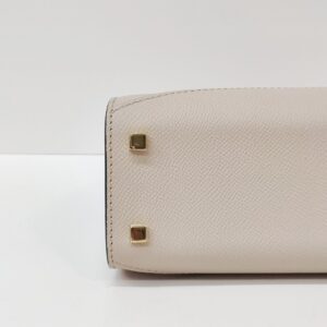 moynat gabrielle leather bag nano carat beige ghw