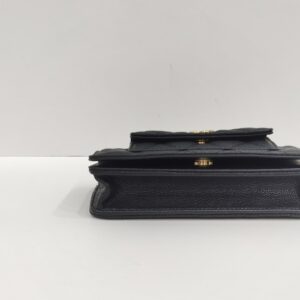 chanel pocket twins woc black caviar leather ghw