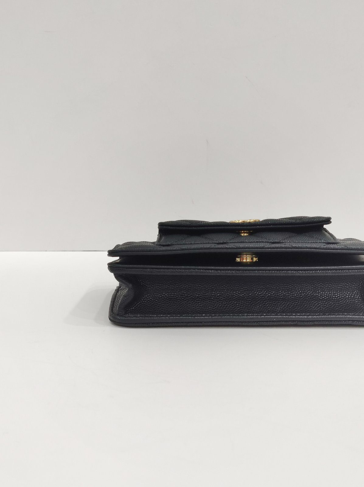 chanel pocket twins woc black caviar leather ghw chanel pocket twins woc black caviar leather ghw