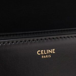 celine triomphe teen black ghw