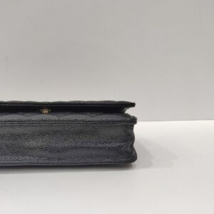 chanel woc black caviar leather ghw