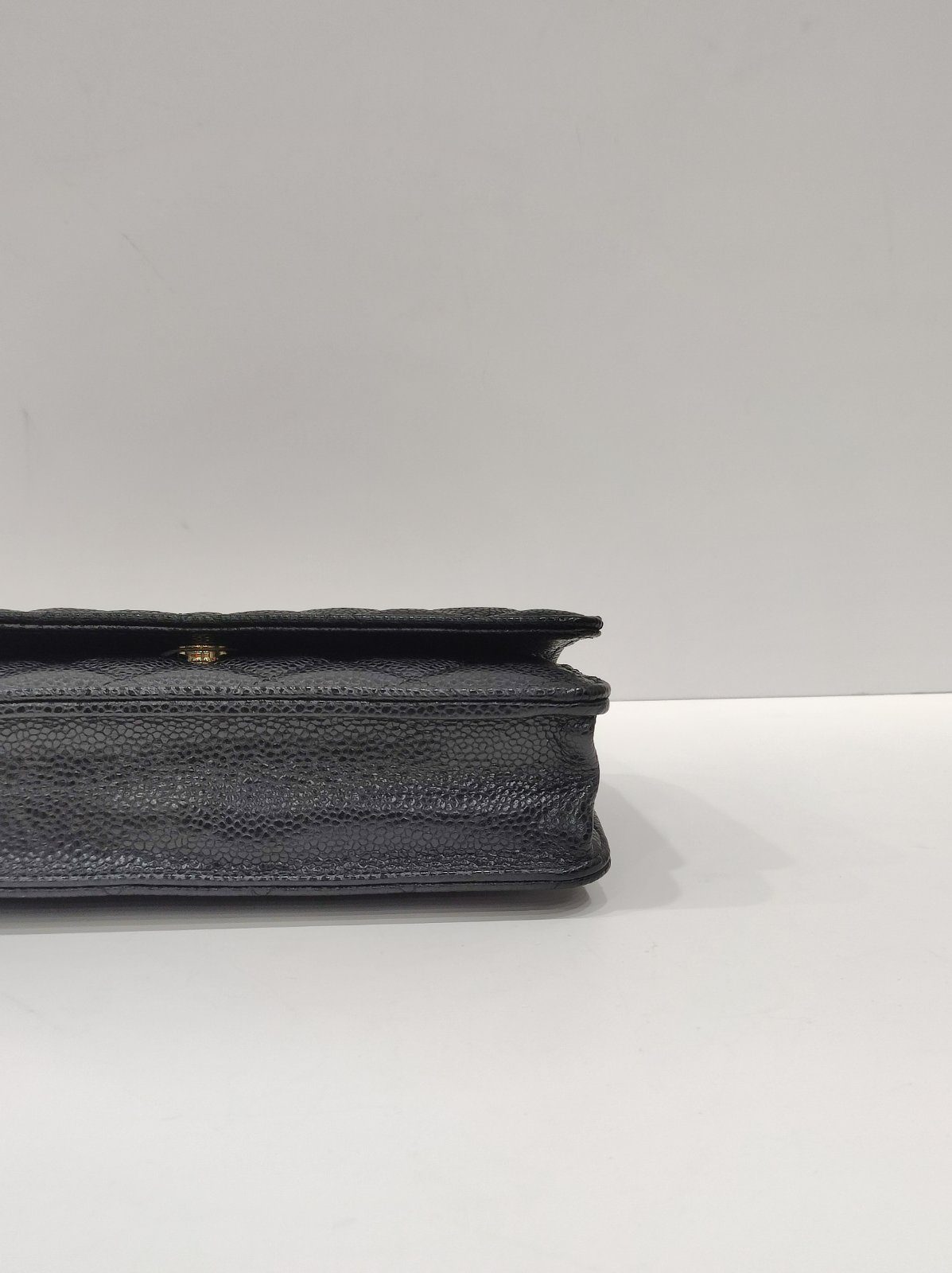 chanel woc black caviar leather ghw chanel woc black caviar leather ghw