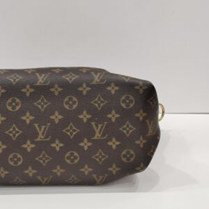 lv monogram zipped tote pm black