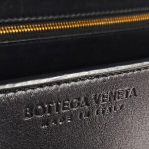 bottega veneta navy blue cassette intrecciato puddle shoulder bag