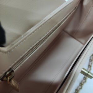 chanel nano kelly beige ghw calfskin microchipped