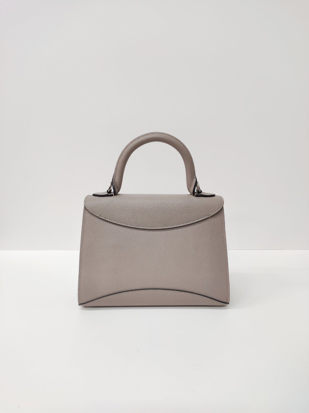 moynat mini gabrielle gray grained calfskin shw moynat mini gabrielle gray grained calfskin shw